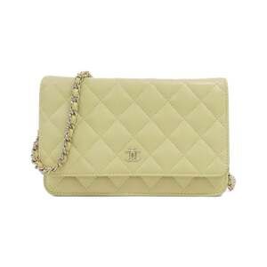 CHANEL Yellow Wallet